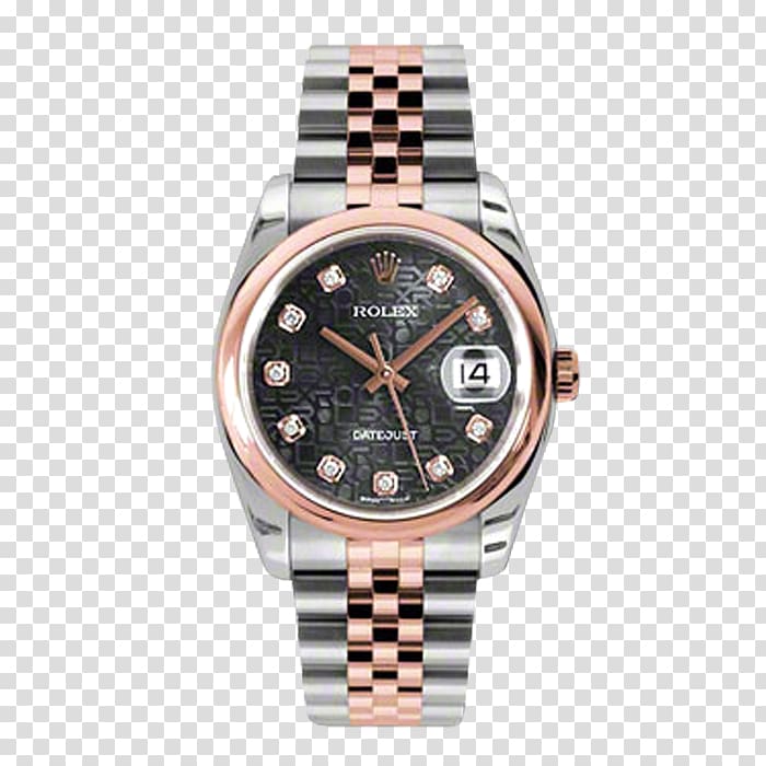 Rolex Datejust Rolex GMT Master II Rolex Submariner Watch, rolex transparent background PNG clipart