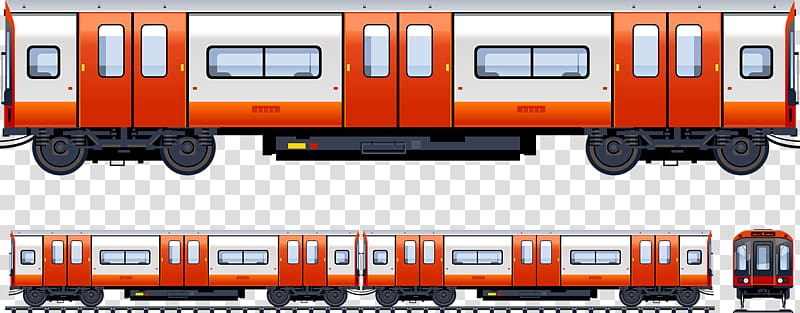 Train Rapid transit Rail transport Passenger car Locomotive, train cabin transparent background PNG clipart