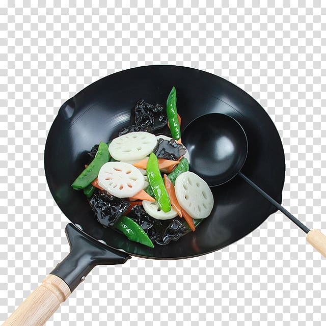 Frying pan Wok pot Cookware and bakeware, In the cooking pot transparent background PNG clipart
