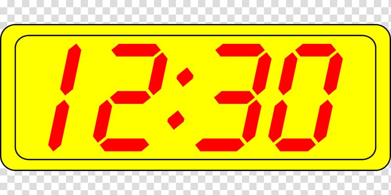 Digital clock Alarm Clocks , clock transparent background PNG clipart