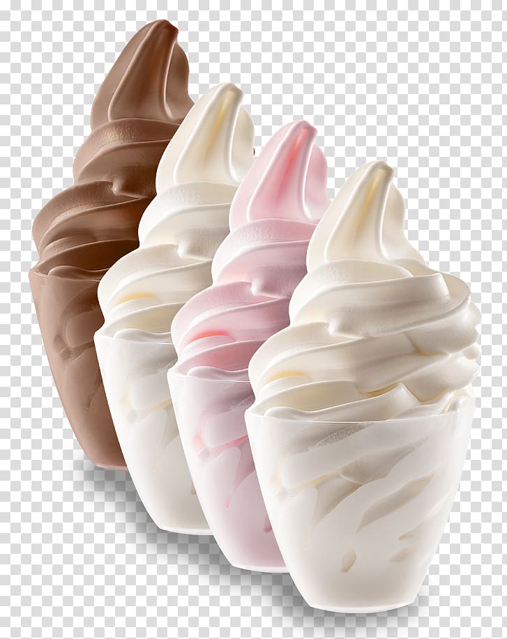 vanilla frozen yogurt clip art