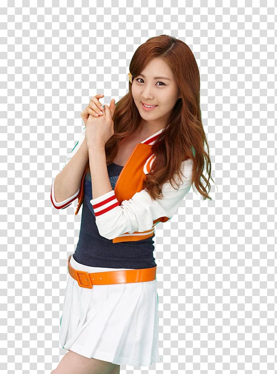 Seohyun Girls\' Generation K-pop M.I.L.K, Cheerleader transparent background PNG clipart