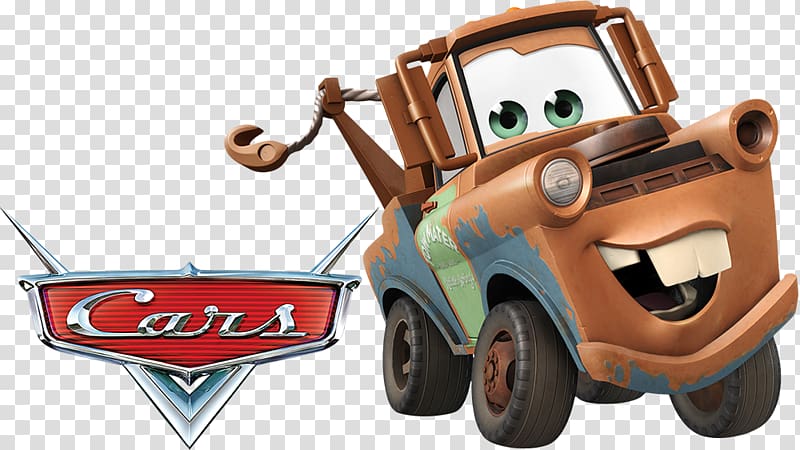 Mater Lightning McQueen Disney Infinity Cars Doc Hudson, cars MATE transparent background PNG clipart