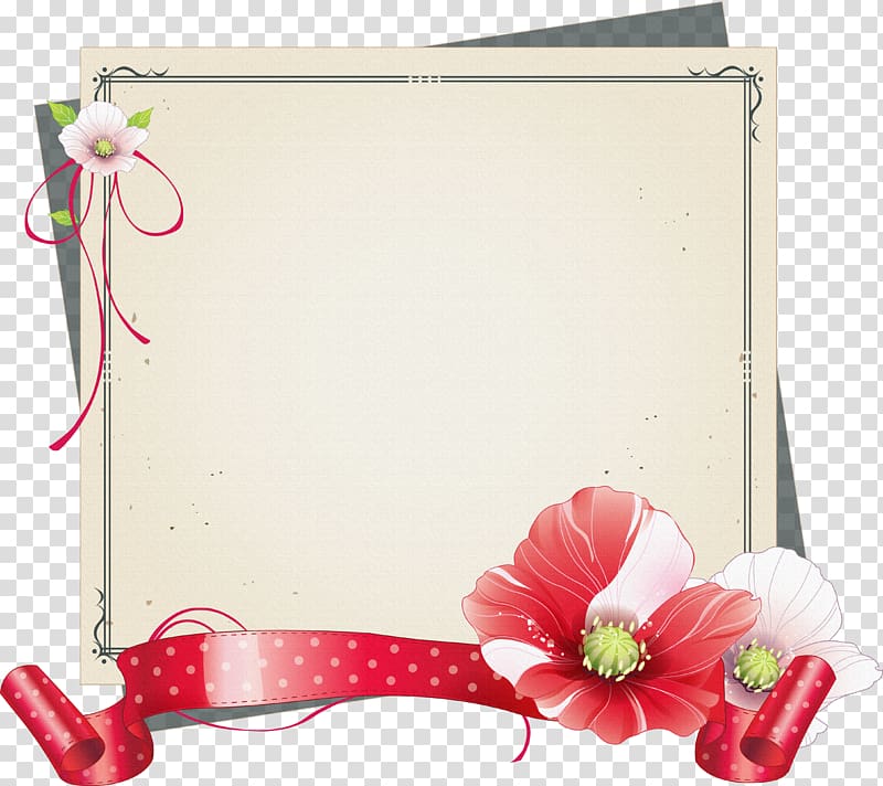 Flower Illustration, Gift Card transparent background PNG clipart
