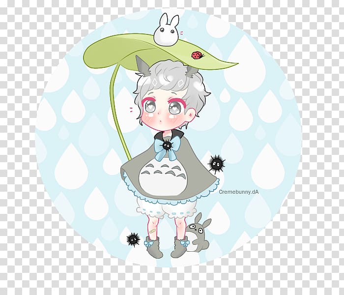 Chibi Drawing Art Anime, totoro transparent background PNG clipart