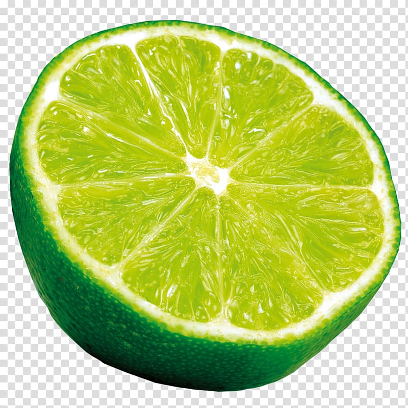 Key lime Sweet lemon Citron, citron vert transparent background PNG clipart