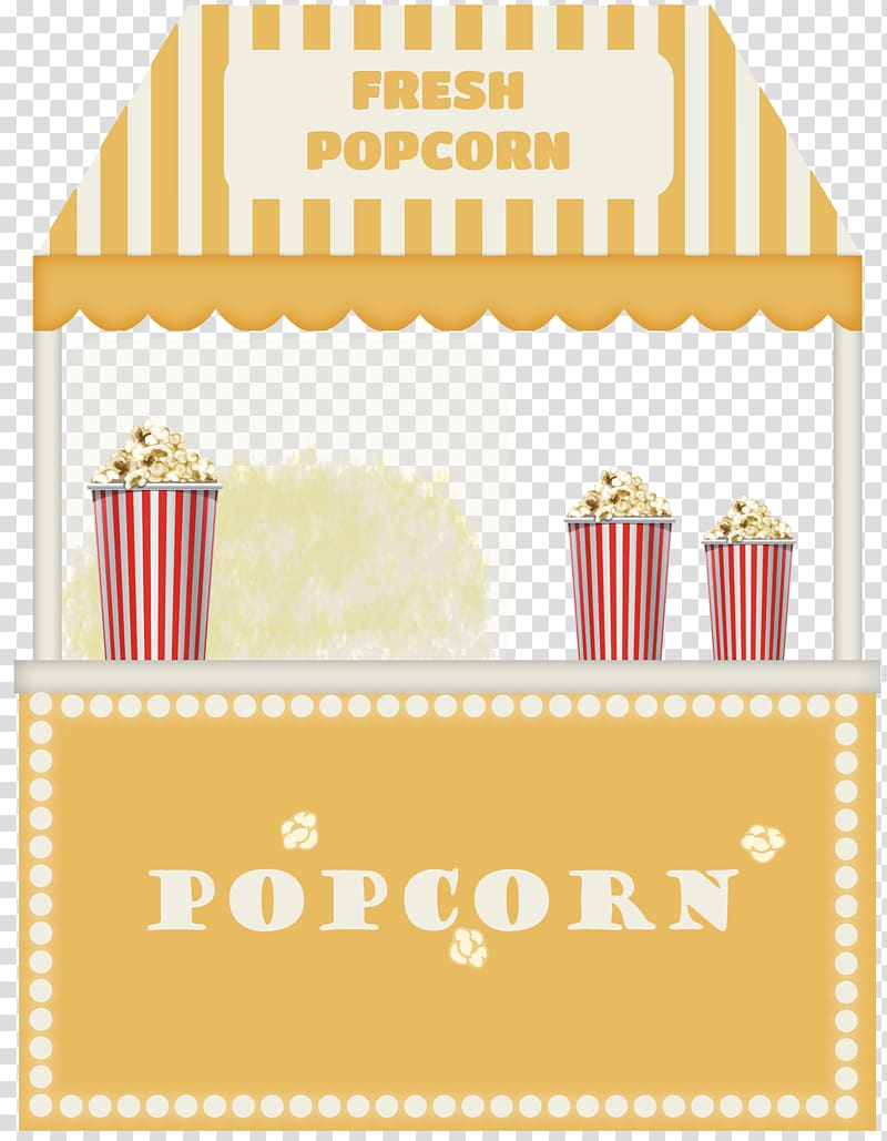 Popcorn Cotton candy , Popcorn Booth transparent background PNG clipart