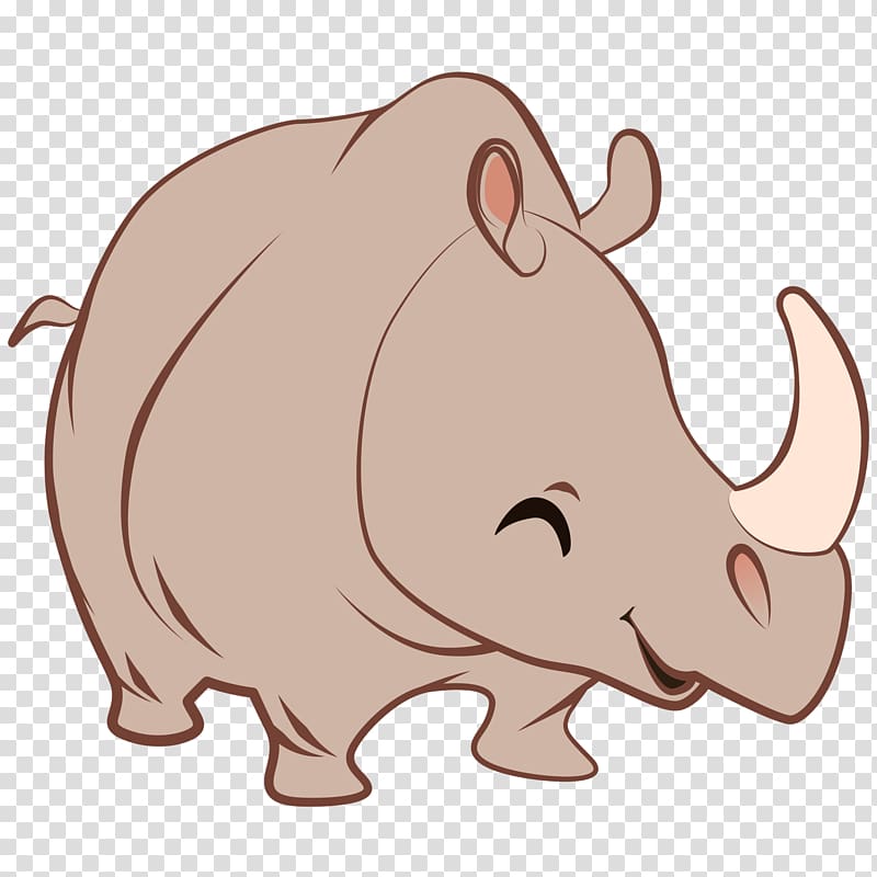 Javan rhinoceros Drawing Elephant , jungle safari transparent background PNG clipart