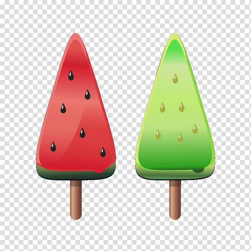 Ice cream Ice pop Italian ice Watermelon , ice cream transparent background PNG clipart