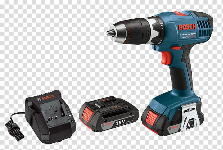 Augers Bosch Cordless Bosch DDS181 Impact driver, Electric Drill transparent background PNG clipart