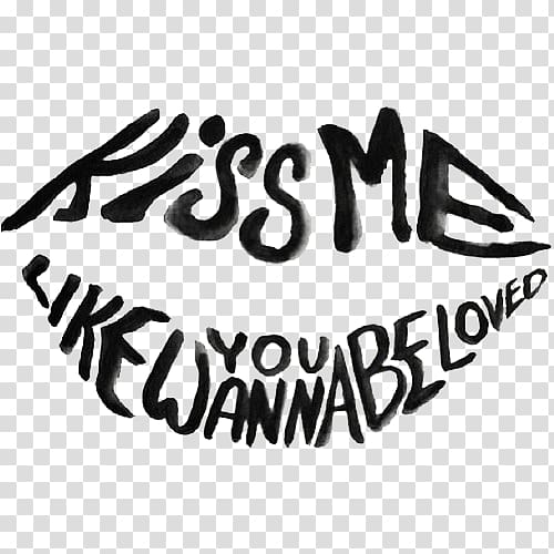 Kiss Me Give Me Love Song x Lyrics, Kiss Me transparent background PNG clipart