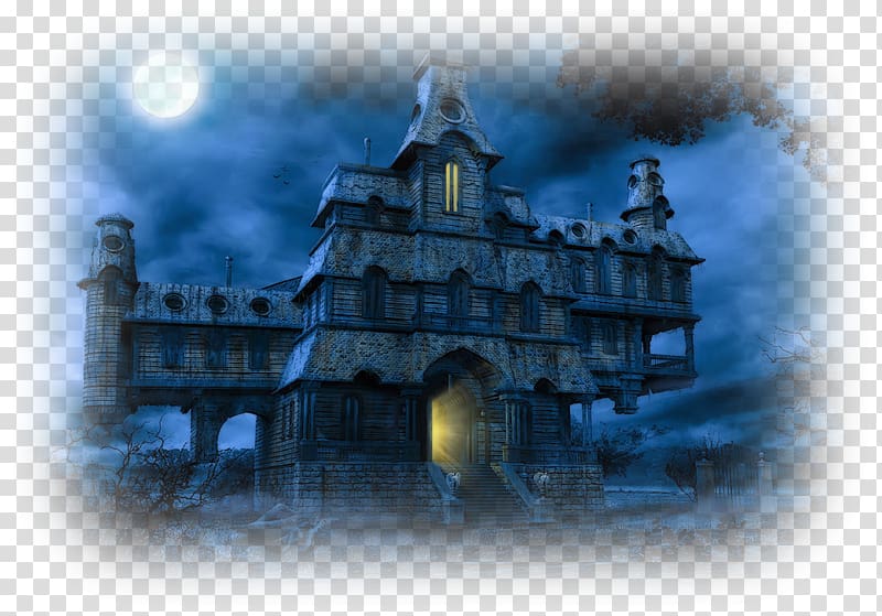 Haunted house Desktop Ghost, fond ecran transparent background PNG clipart