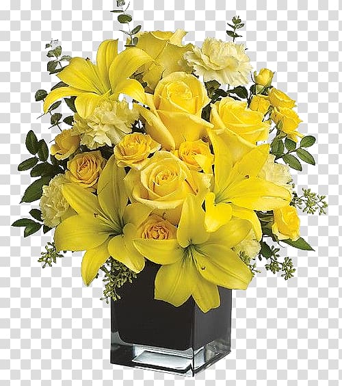 Floristry Flower delivery Teleflora Vase, flower transparent background PNG clipart