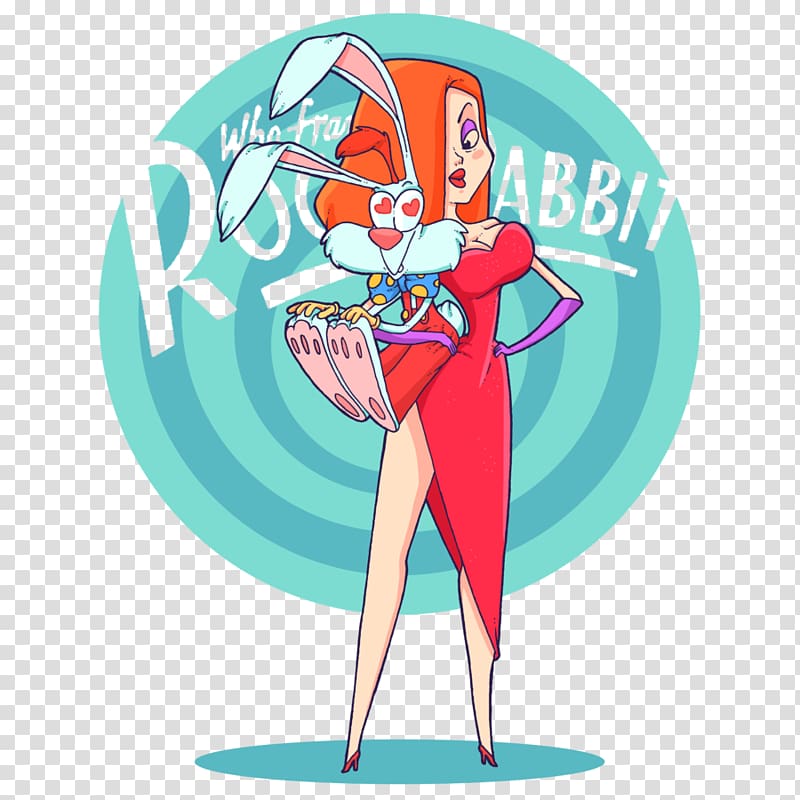 Clothing Accessories Fashion Teal , Jessica Rabbit transparent background PNG clipart