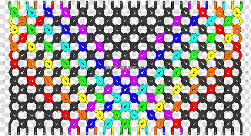 Friendship bracelet Bead Pattern, friendship bracelet pattern transparent background PNG clipart