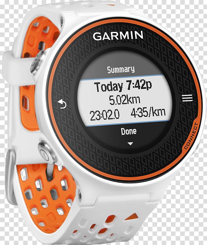 GPS Navigation Systems Garmin Forerunner 620 GPS watch Garmin Ltd., watch transparent background PNG clipart