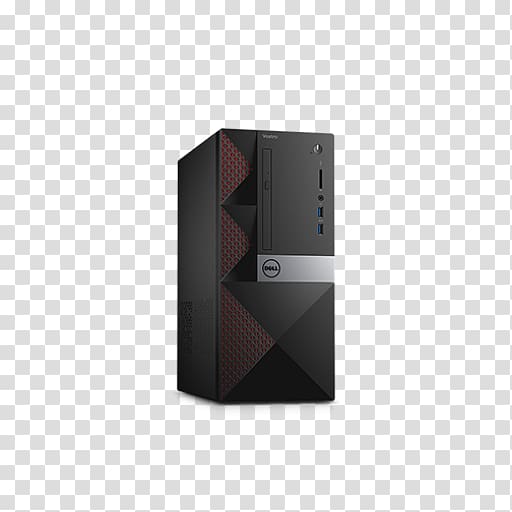 Dell Vostro 3668 3.9ghz i3-7100 Mini Tower Black Desktop Computers, dell laptop graphics card upgrade transparent background PNG clipart
