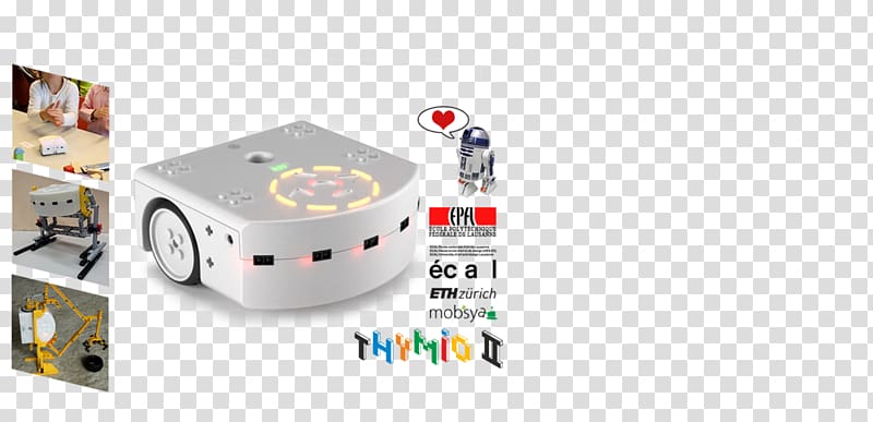 Thymio Mobile robot Idea Beer, robot transparent background PNG clipart