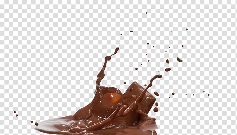 chocolate splash, Chocolate milk Tiramisu Hot chocolate, chocolate transparent background PNG clipart