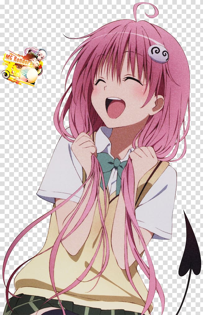 Lala Satalin Deviluke Haruna Sairenji To Love-Ru Anime Kavaii, Anime transparent background PNG clipart