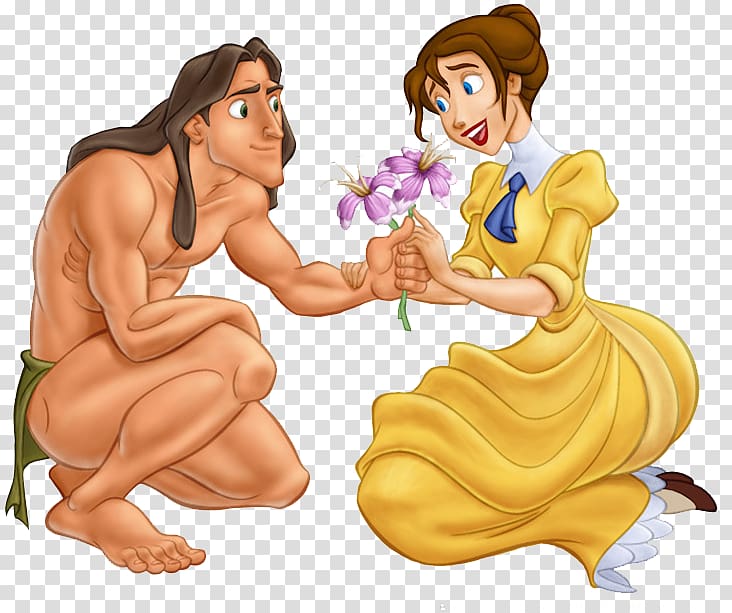 Tarzan and Jane , Jane Porter Tarzan of the Apes Terk YouTube, jane transparent background PNG clipart