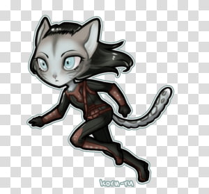 Whiskers Cat Dog Legendary creature Canidae, Cat transparent background PNG clipart thumbnail