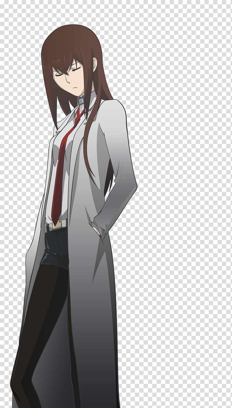 Kurisu Makise Rintarou Okabe Steins;Gate Anime Female, gate transparent background PNG clipart