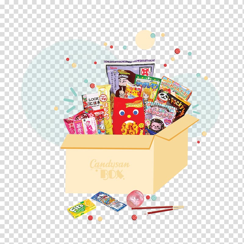 Food Gift Baskets Font, candy box transparent background PNG clipart