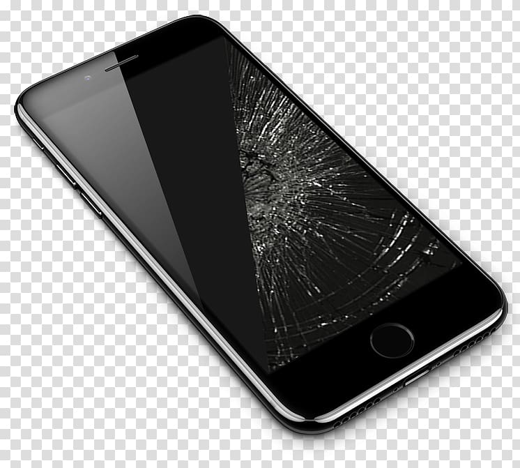 iPhone X Mockup, cracked phone transparent background PNG clipart