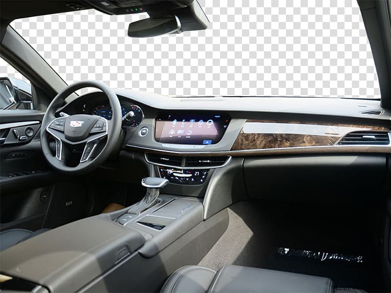 Personal luxury car Minivan Luxury vehicle, Cadillac interior transparent background PNG clipart