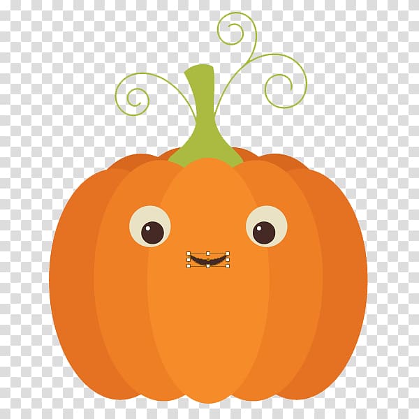 Jack-o-lantern Big Pumpkin Calabaza , Cute Pumpkin File transparent background PNG clipart
