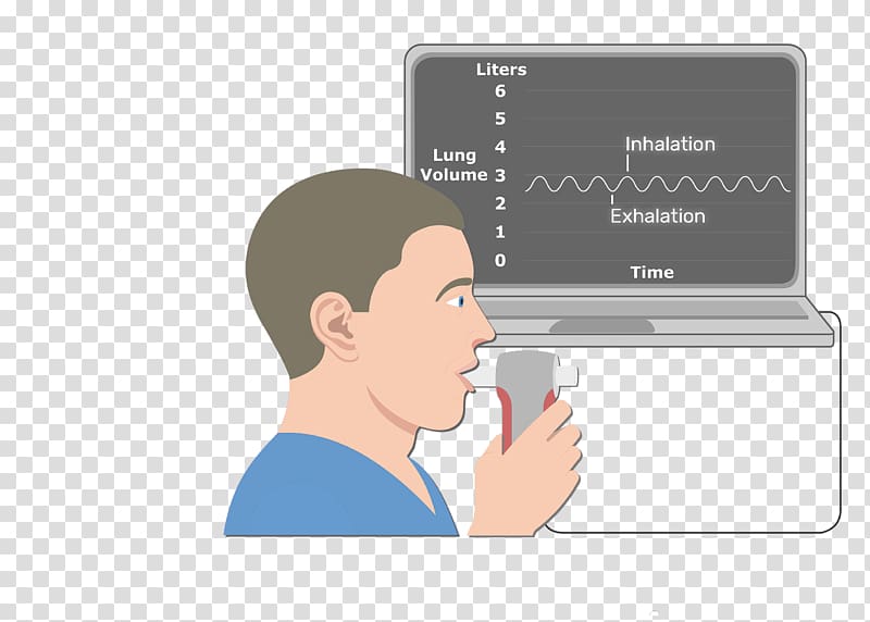 Spirometer Spirometry Lung volumes Vital capacity, transparent background PNG clipart