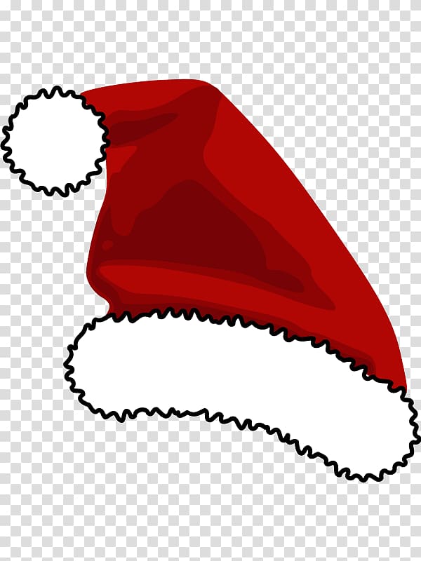 Santa Claus Santa suit Hat , Christmas hats transparent background PNG clipart