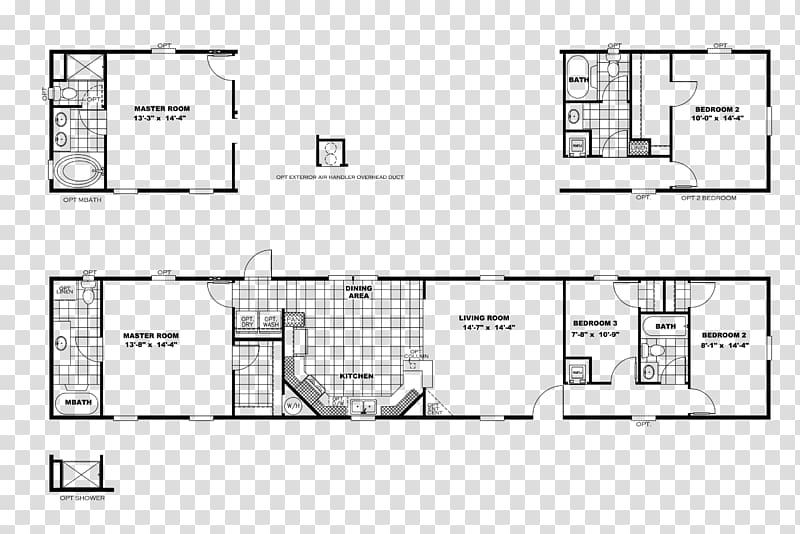 Floor plan Architectural engineering Technical drawing House, house floor transparent background PNG clipart