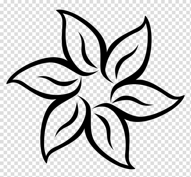 Images Of Flowers Black And White Clipart - blog-sarangilmu
