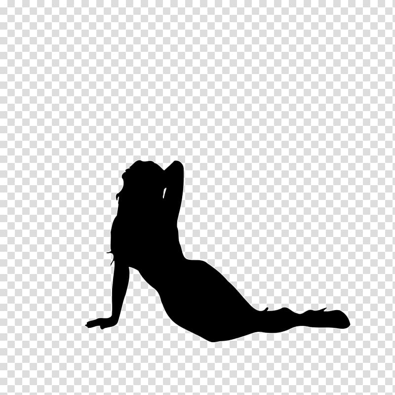 reclining woman illustration, Silhouette Woman , SEXY GİRL transparent background PNG clipart
