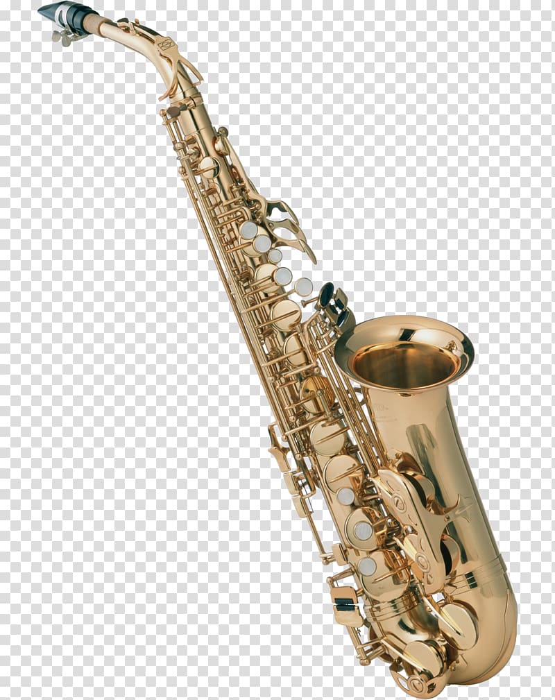 Saxophone Trumpet , Golden Saxophone transparent background PNG clipart