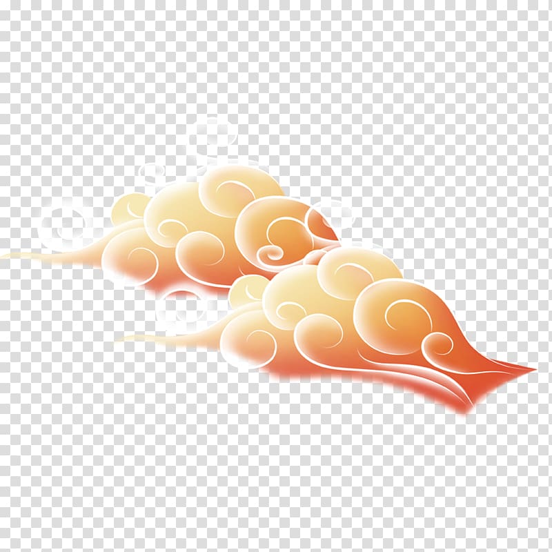 , Auspicious cloud material transparent background PNG clipart