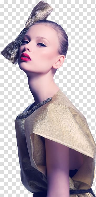 Fashion Supermodel shoot Blond, others transparent background PNG clipart