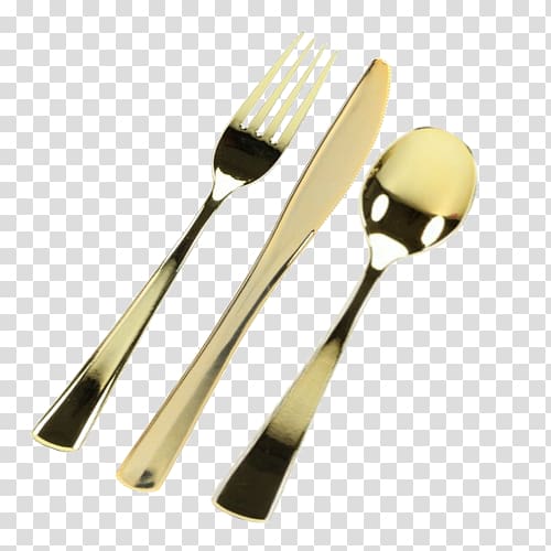 Wooden spoon plastic Silver Plate Cutlery, disposable cutlery transparent background PNG clipart