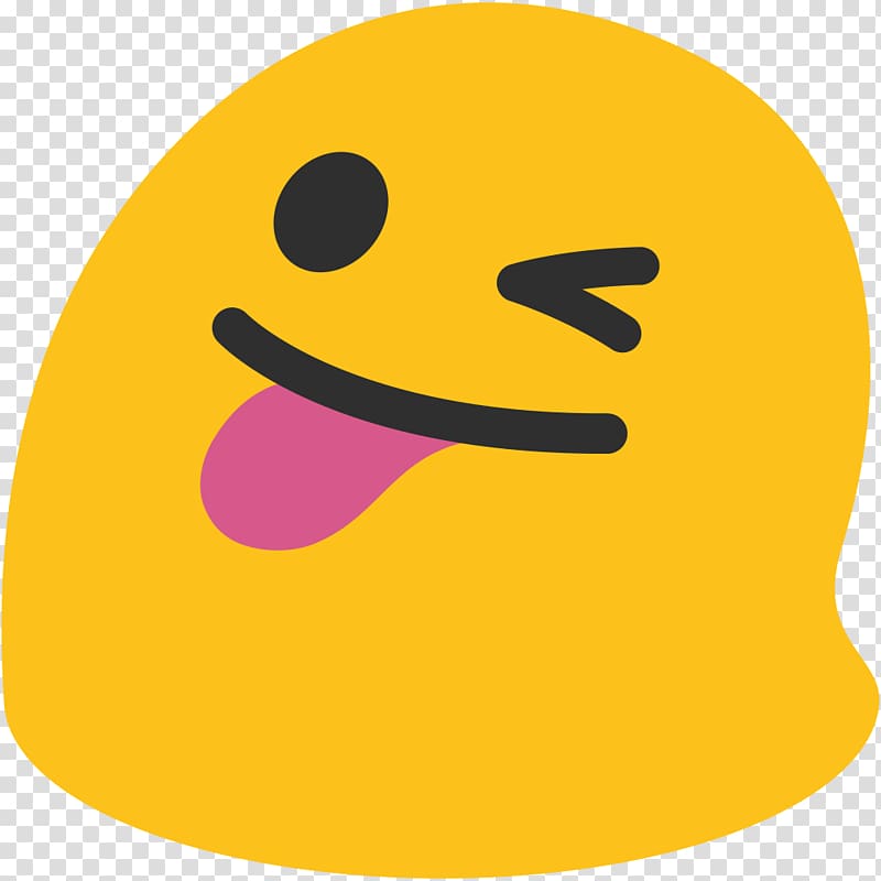 tongue emoji, Emoji Wink Emoticon Smiley Face, tongue transparent background PNG clipart