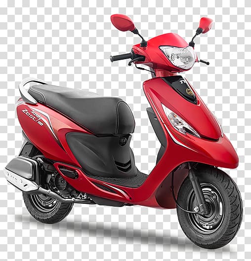Car Scooter TVS Scooty Motorcycle TVS Motor Company, car transparent background PNG clipart