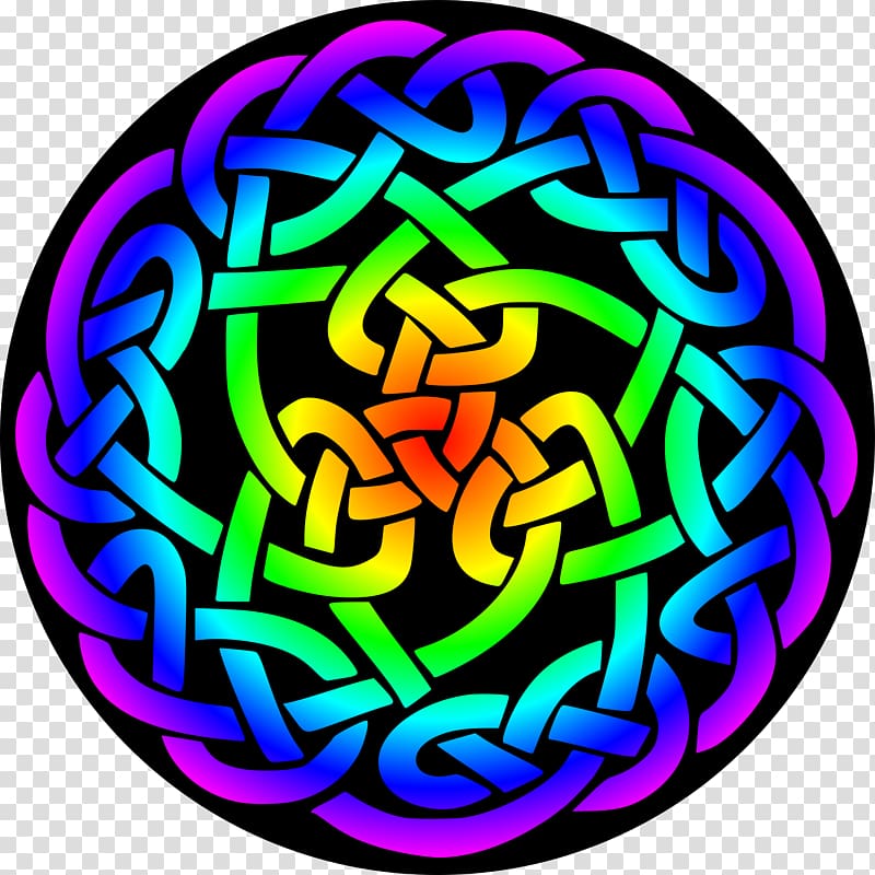 Celtic knot Color, celtic knot triangle transparent background PNG clipart