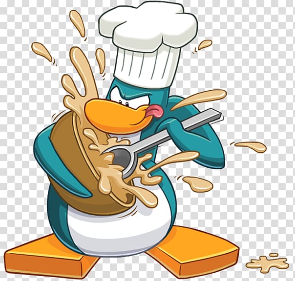 Club Penguin Cook Chef , Ws transparent background PNG clipart