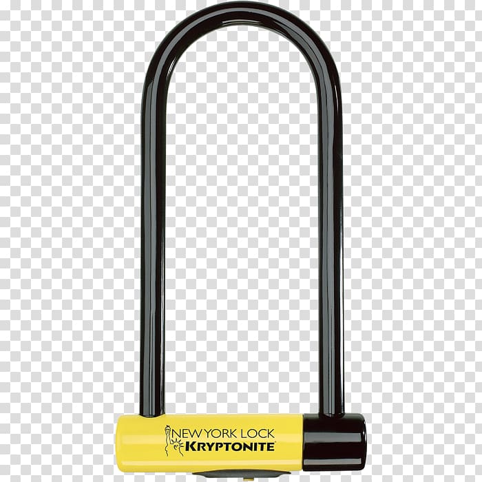 New York City Bicycle lock Kryptonite lock, Bicycle transparent background PNG clipart