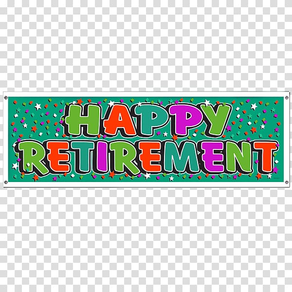 Rectangle Retirement Banner Font, others transparent background PNG clipart