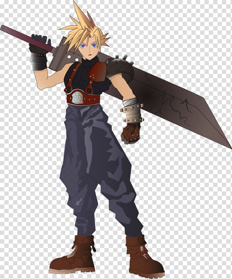 Cloud Strife Final Fantasy VII Zack Fair Yuffie Kisaragi Aerith Gainsborough, Cloud strife transparent background PNG clipart