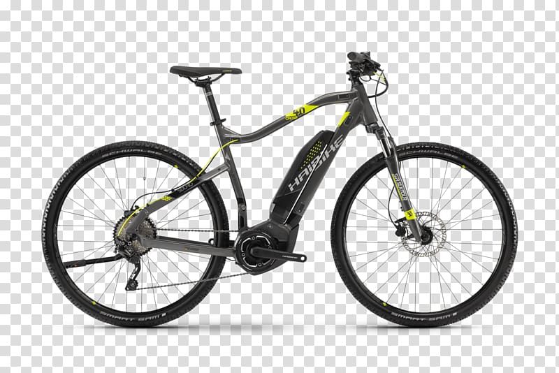 Haibike SDURO HardFour 4.0 Electric bicycle Cyclo-cross, Bicycle transparent background PNG clipart