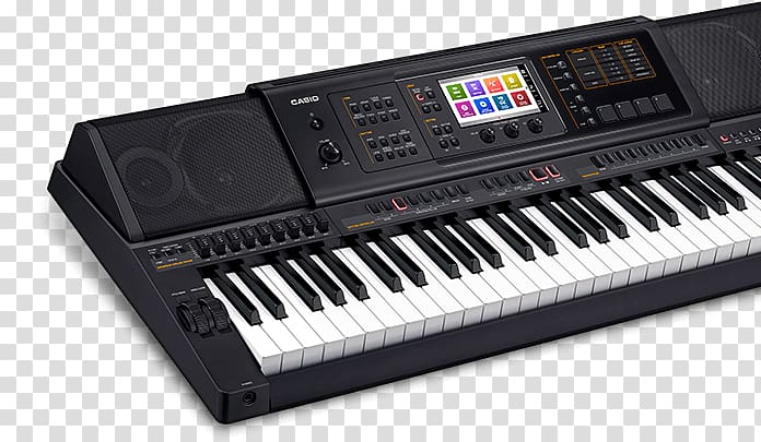 Casio MZ-X500 Keyboard Musical Instruments, keyboard transparent background PNG clipart