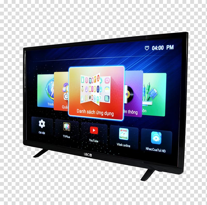 LED-backlit LCD Television set LCD television DVB-T2, tivi transparent background PNG clipart
